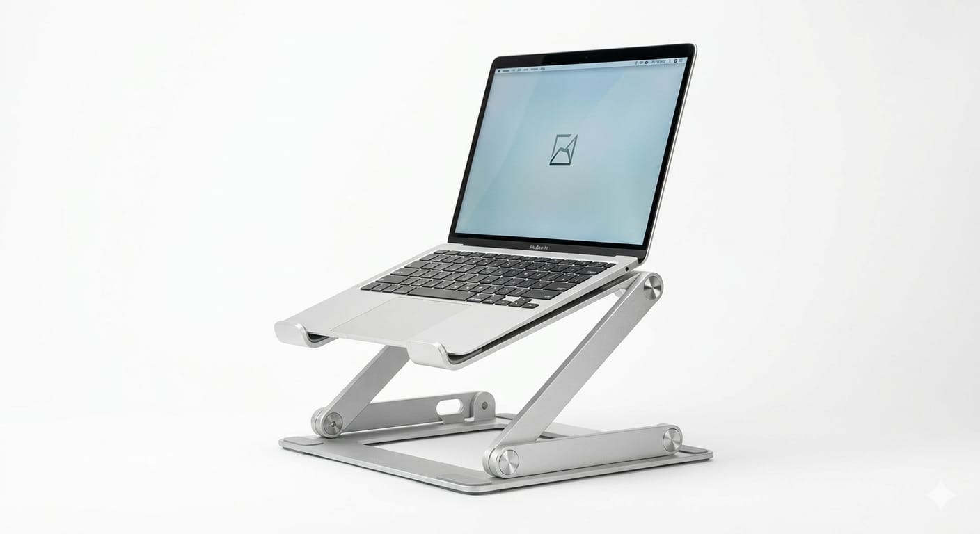 Aluminium Laptop Stand - Foldable