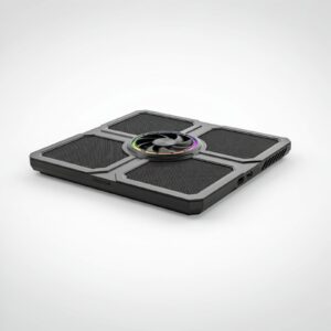 RGB Laptop Cooling Pad 5 Fans